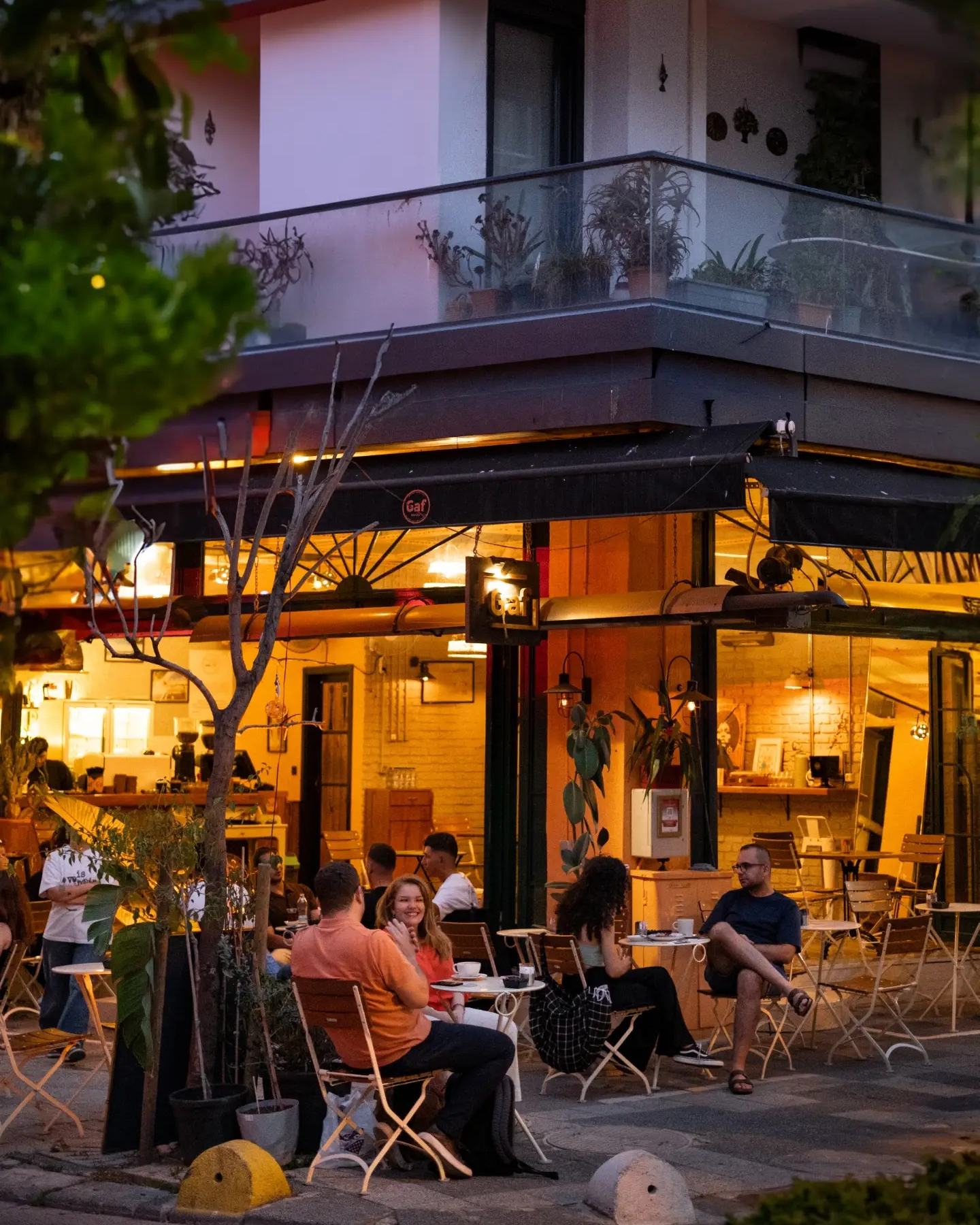 Gaf Moda'da hazırlanan espresso